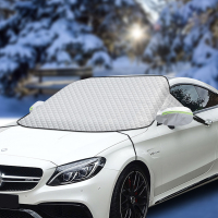 Windscreen Cover, Windscreen Frost Protector, Car Windshield Cover, Magnetic, Against Snow, Ice, Frost, Dust, Sun